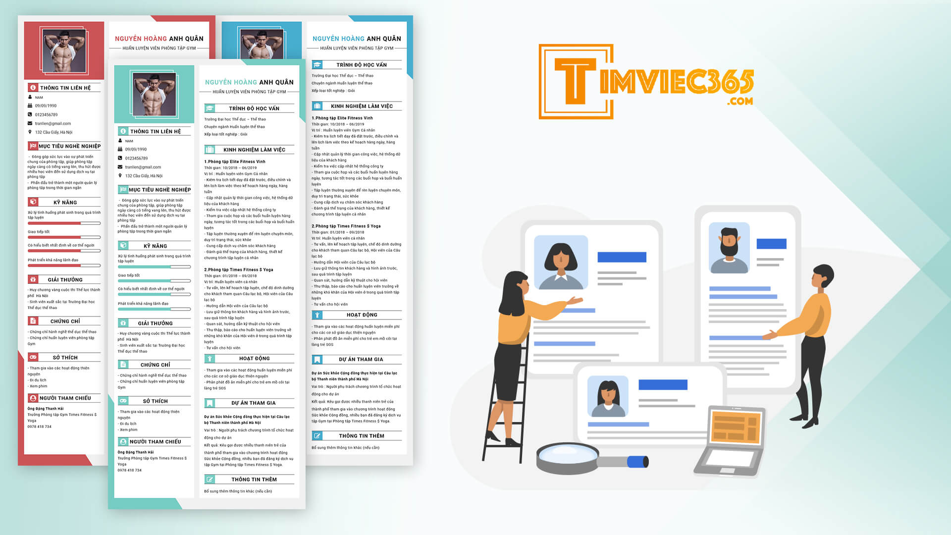 Kích thước CV như thế nào là phù hợp? Cùng tìm kiếm 