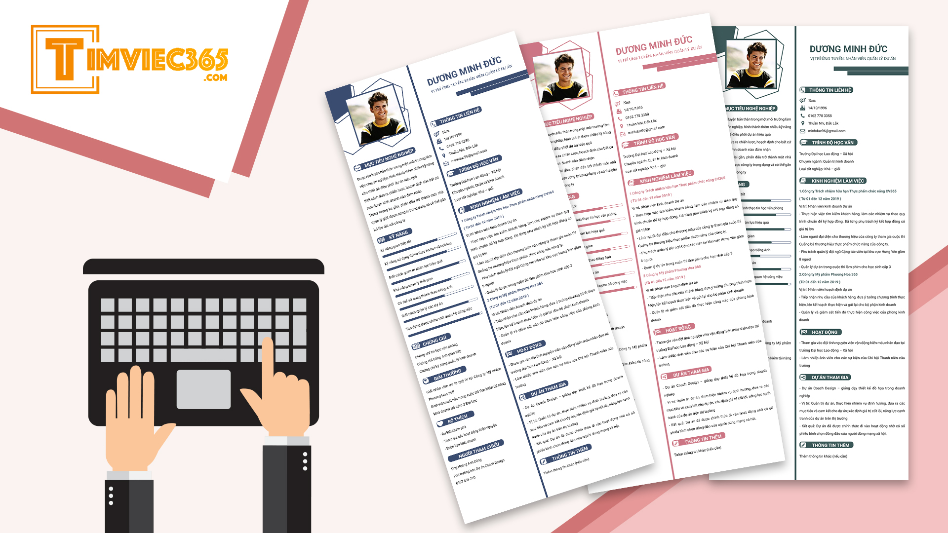 Tạo CV ở đâu để in CV như thế nào?