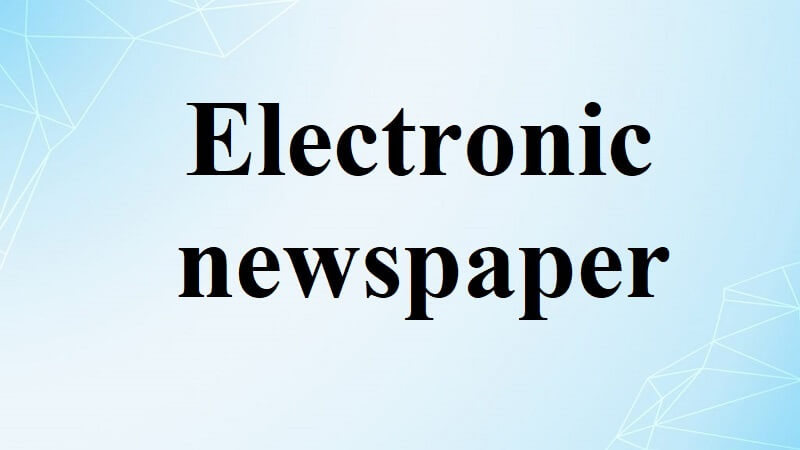 Báo điện tử là gì