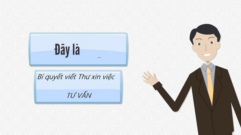 Bí quyết viết Thư xin việc tư vấn