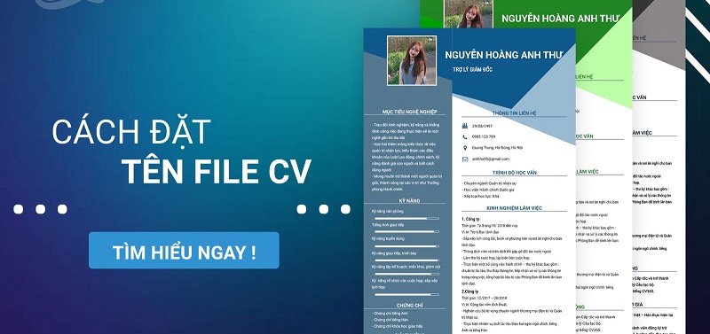 Tại sao nên biết cách đặt tên file CV xin việc?