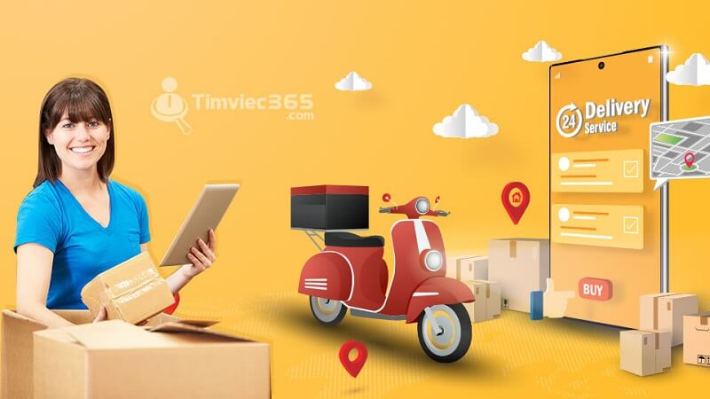 Đóng gói, xuất kho hàng hóa đến tay khách hàng