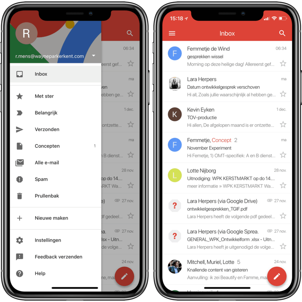 cách thoát Gmail trên điện thoại iphone
