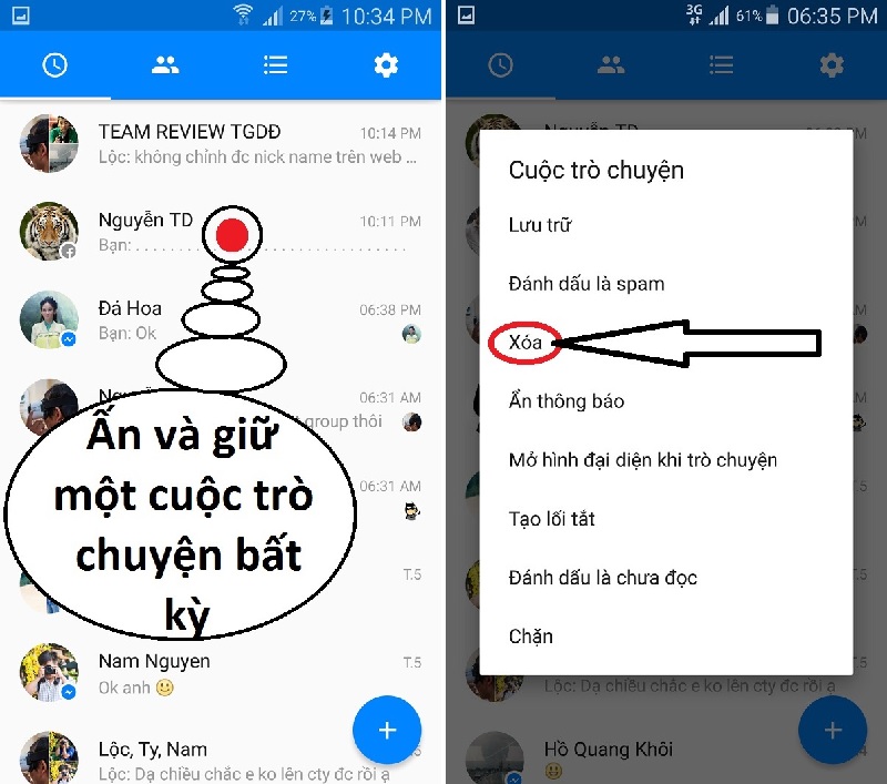 Cách xóa và ẩn tin nhắn trên máy tính cho skype