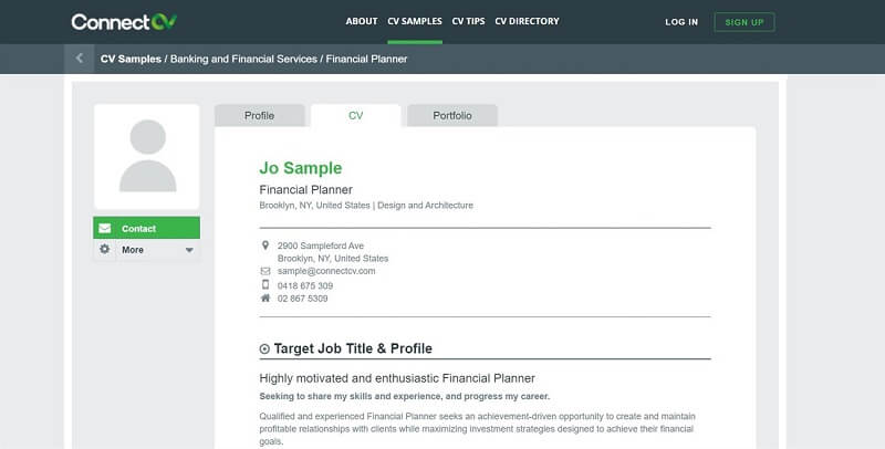 Website tạo CV online - ConnectCV