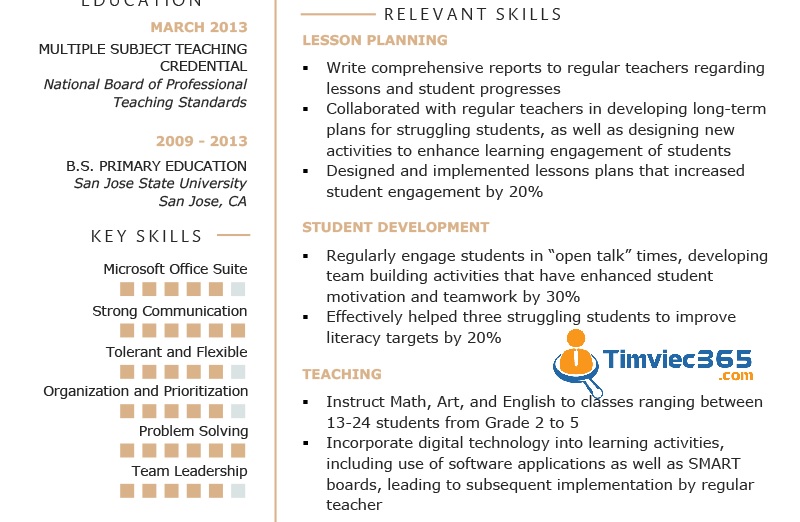 Lựa chọn những ưu thế để làm nổi bật trên CV
