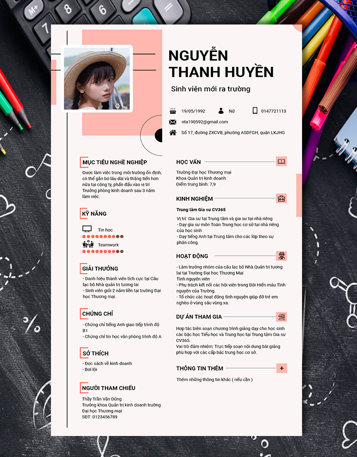 Cách viết cv xuất nhập khẩu