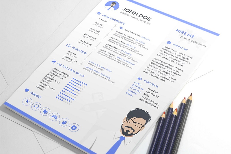 Chú ý trình bày của CV tình nguyện viên 