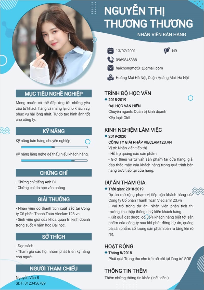 Lựa chọn mẫu CV phù hợp với từng vị trí