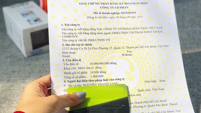 Thực hiện thủ tục đăng ký hộ kinh doanh mới