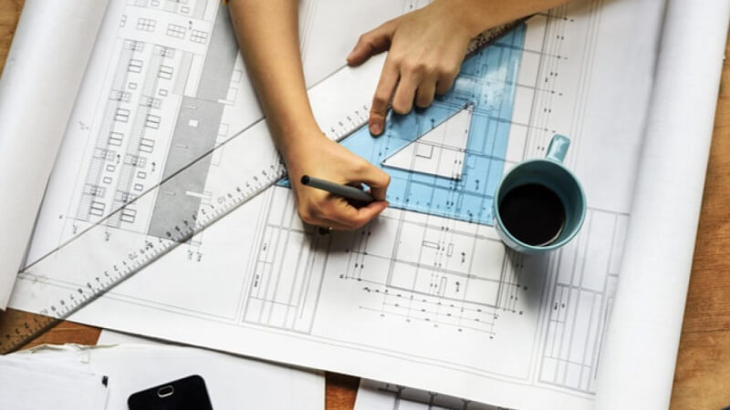 Bố cục của đơn xin việc Kiến trúc