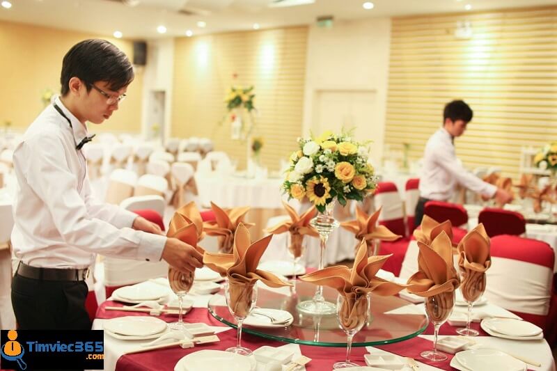 Đơn xin việc làm phục vụ nhà hàng