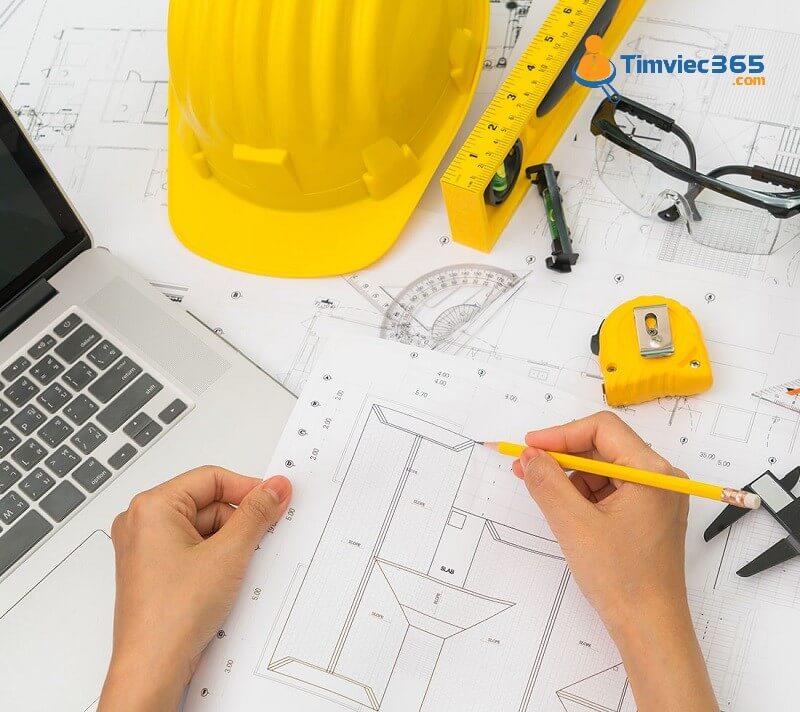 Bố cục đơn xin việc ngành xây dựng