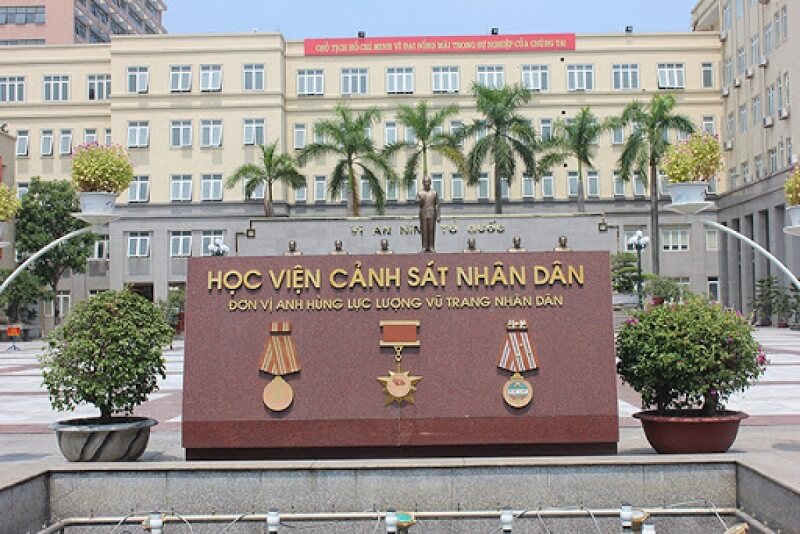 Các ngành của học viện cảnh sát nhân dân