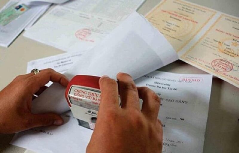 giấy tờ không chứng thực là gì