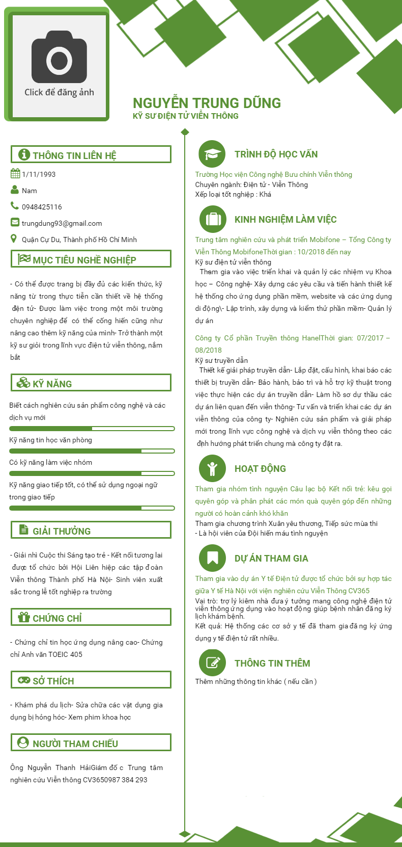 gửi CV qua email, gửi CV xin việc qua mail