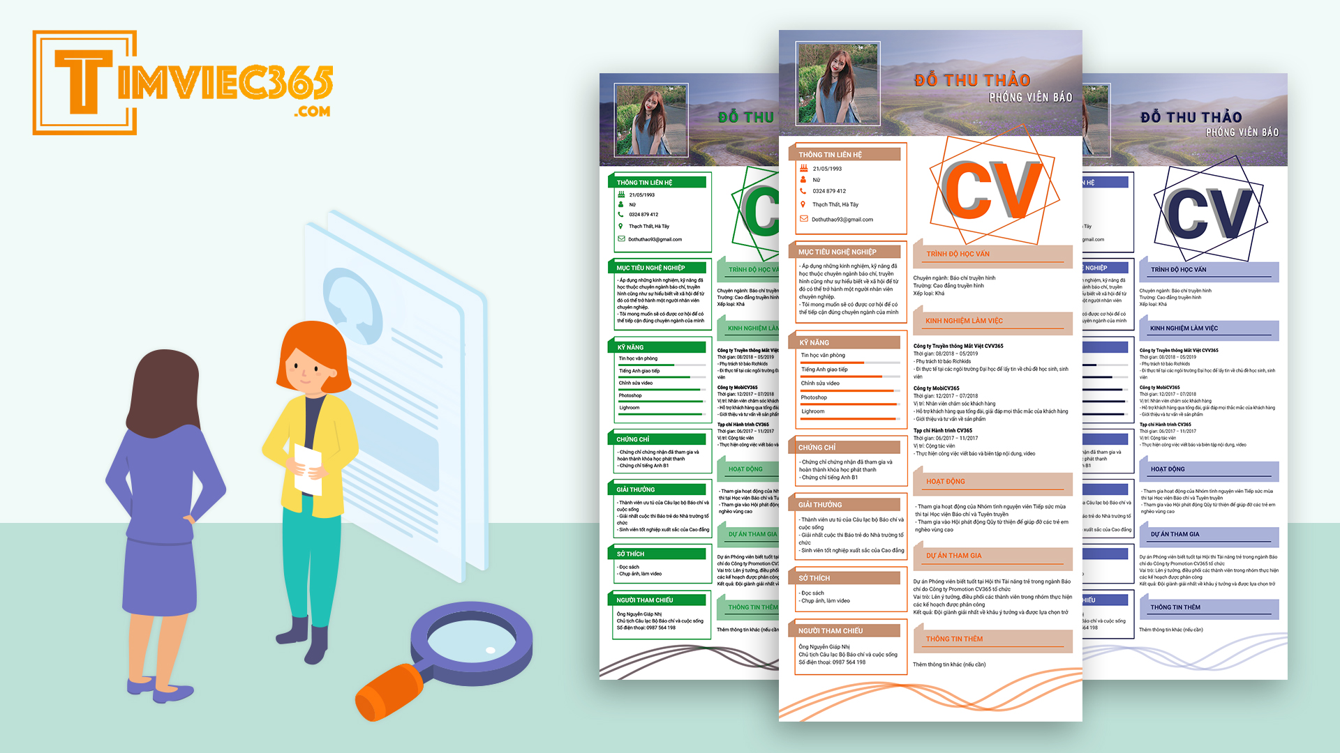 Hiểu về tính cách trong CV