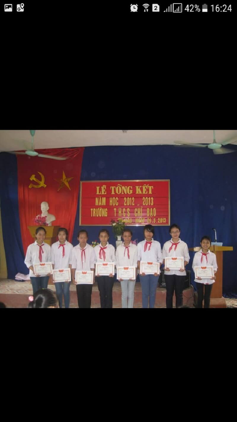 Hình thức khen thưởng cho các học sinh 