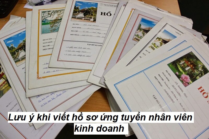 Lưu ý khi chuẩn bị hồ sơ xin việc