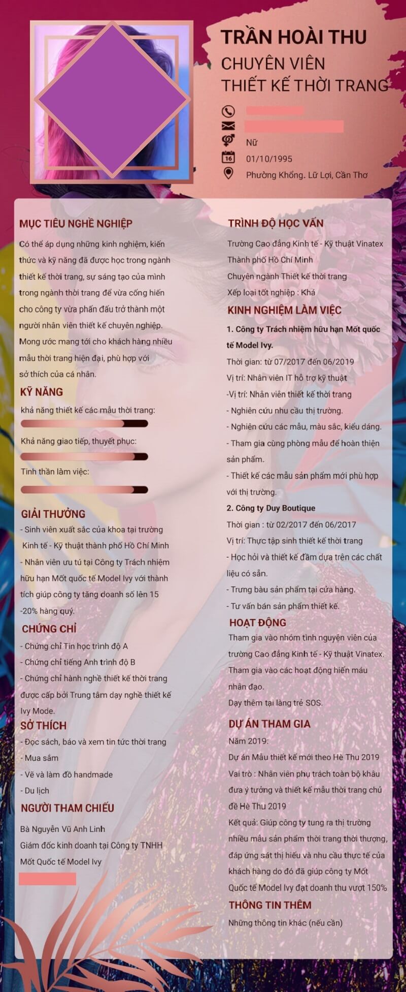 Hướng dẫn cách làm CV