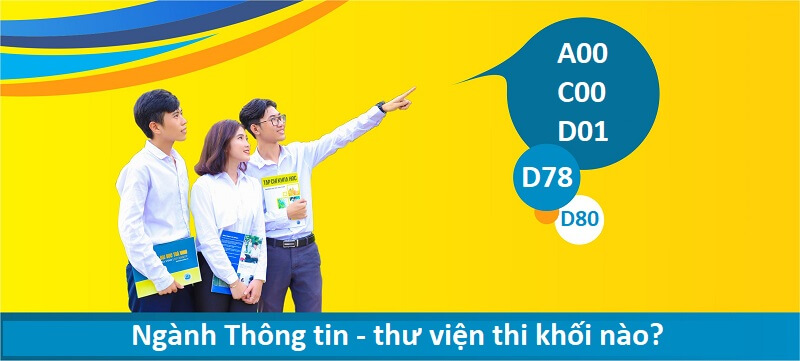 Lựa chọn bất kỳ khối nào để học thông tin - thư viện