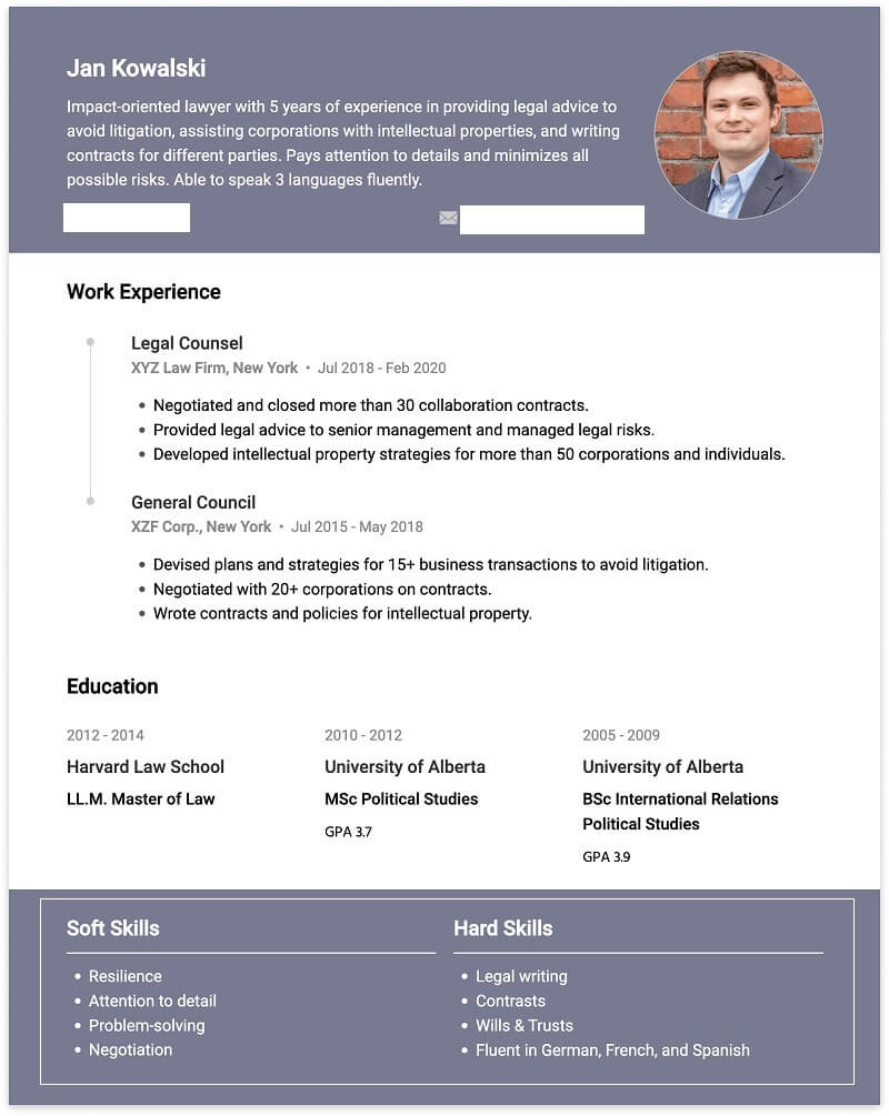 Kỹ năng trong CV xin việc ngành luật