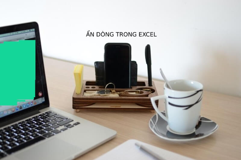 Các bước ẩn dòng trong excel đơn giản