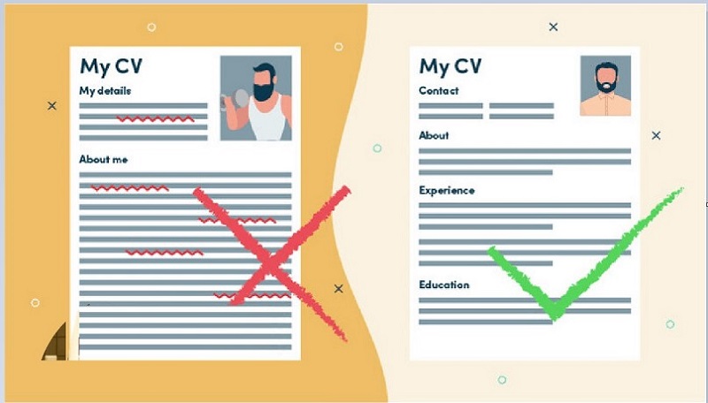 Lỗi thường gặp trong CV ngân hàng