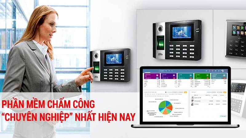 Lưu thông tin người lao động vào phần mềm quản lý chấm công trên máy tính