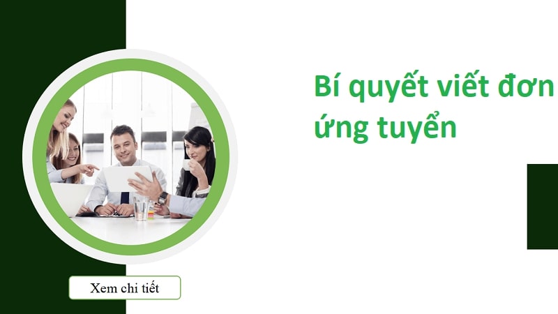 Những lưu ý trước khi nộp đơn ứng tuyển việc làm