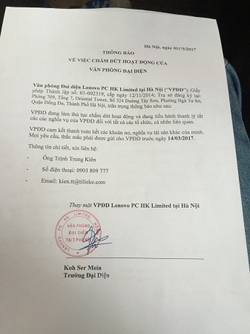 Các nội dung quan trọng trong mẫu quyết định chấm dứt hợp đồng lao động