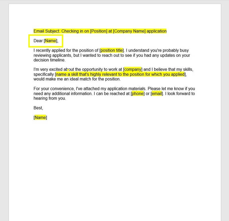 Viết lời mở đầu trong email xin việc bằng tiếng Anh