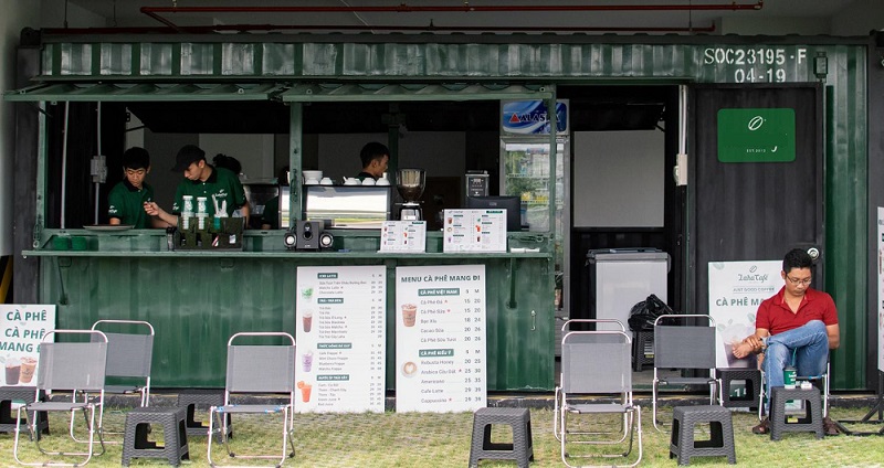 Sự hấp dẫn của mô hình kinh doanh cafe rửa xe 