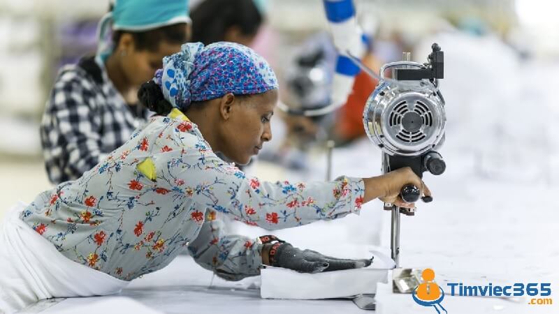 Giai đoạn may công đoạn 