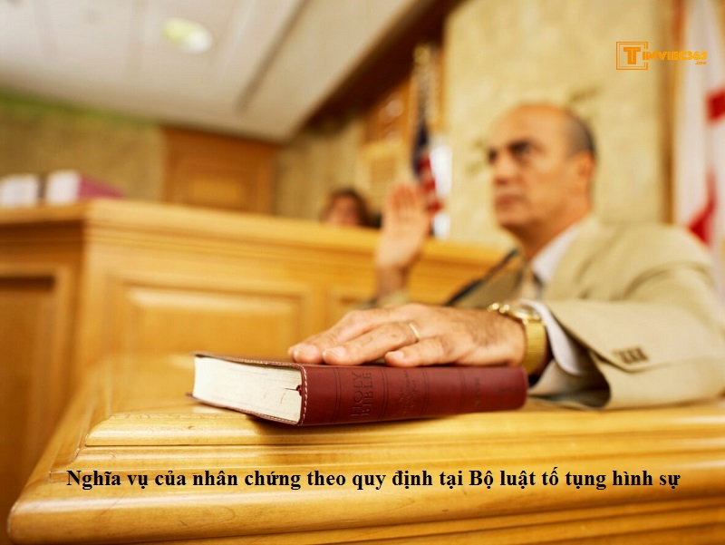 Nghĩa vụ của nhân chứng là gì?