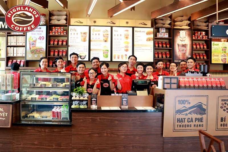 việc làm Highlands coffee tuyển dụng
