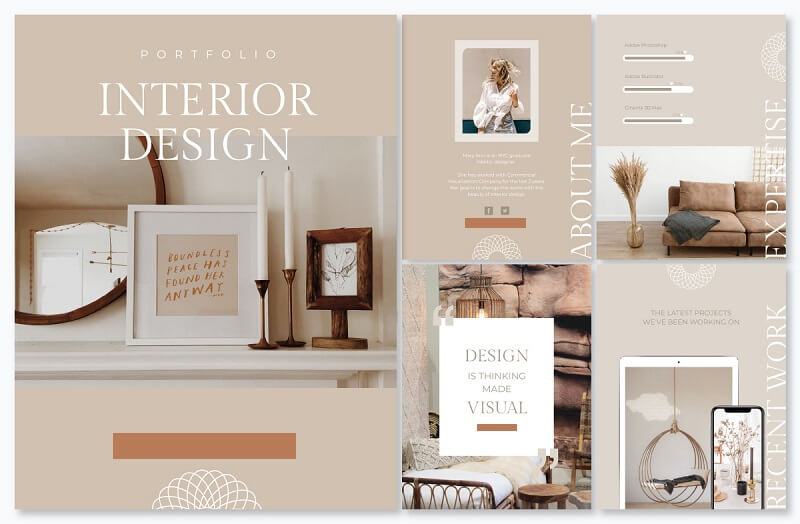 Điểm khác biệt về thể hiện nội dung giữa portfolio và CV