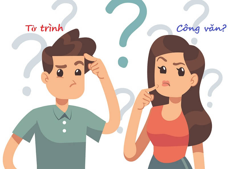 Phân biệt tờ trình với công văn