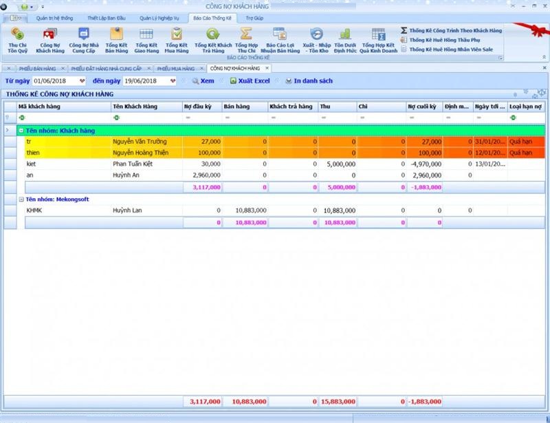  Phần mềm bán hàng vật liệu xây dựng