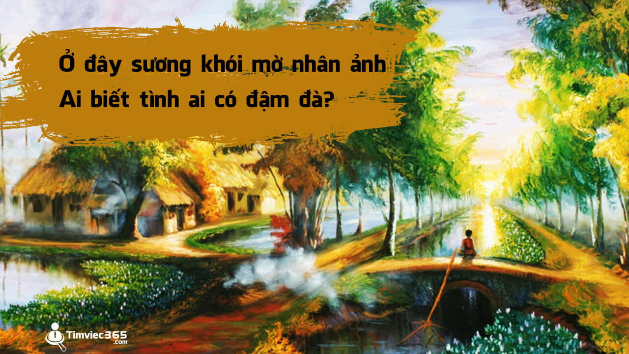 Mối hoài nghi của nhà thơ về tình cảm người cũ