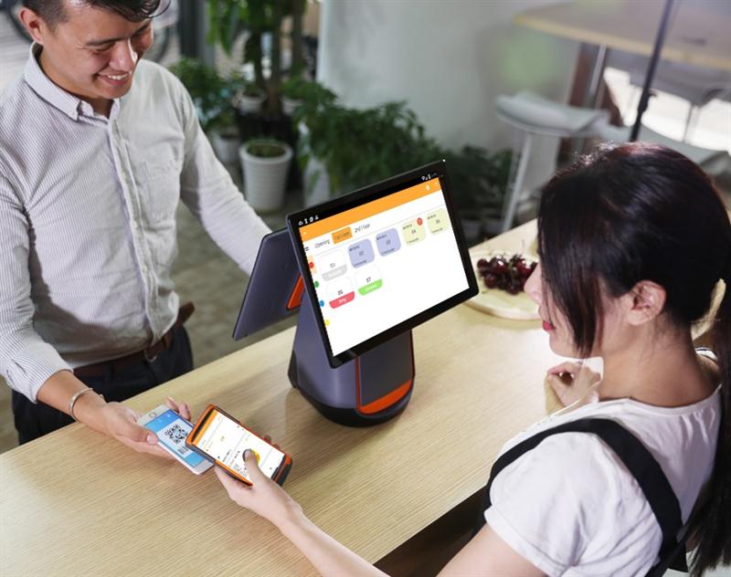 Máy Pos bán hàng trong các cửa hàng