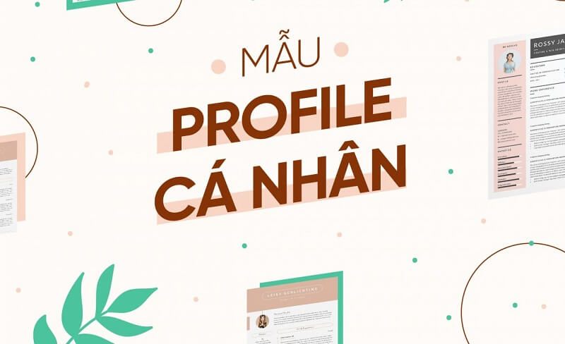 Background CV nên thêm vào những profile độc đáo