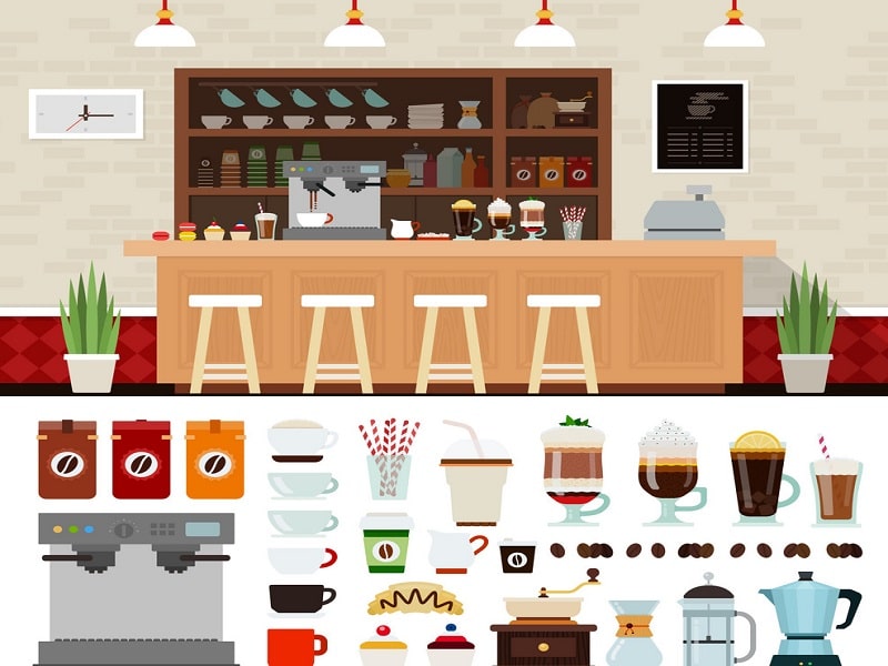 Tài sản trong quán cafe cần thường xuyên kiểm kê, kiểm tra tình trạng