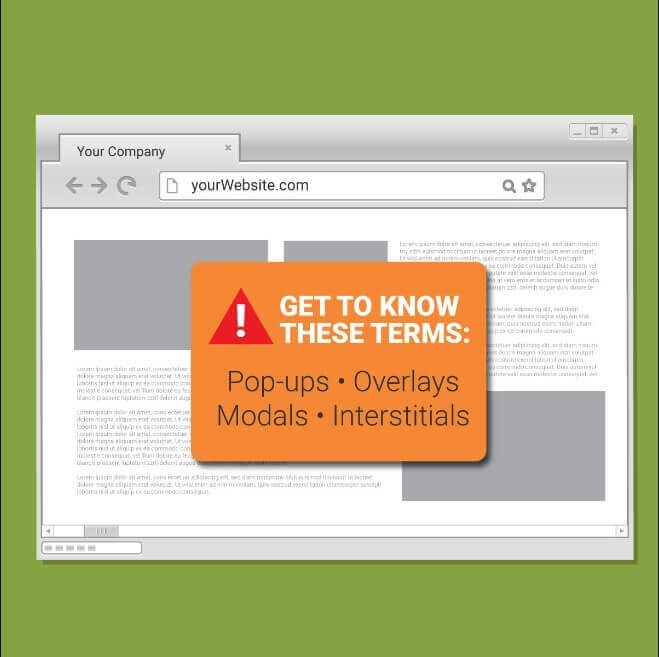 Quảng cáo Pop-up xen kẽ