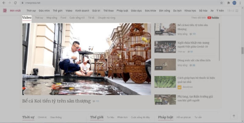 Quảng cáo video trên báo điện tử là một hình thức đem đến cảm xúc khác nhau cho người xem