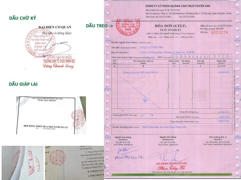 Quy định sử dụng dấu giáp lai chuẩn nhất