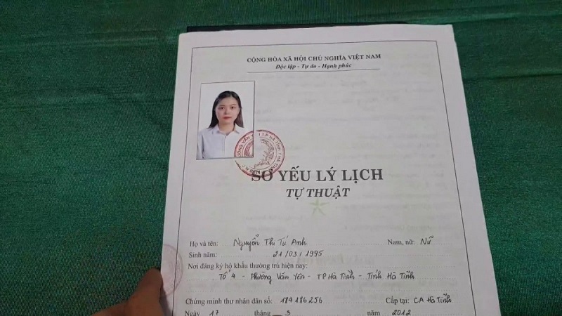 Một số lưu ý trong quá trình trình bày sơ yếu lý lịch viết tay 