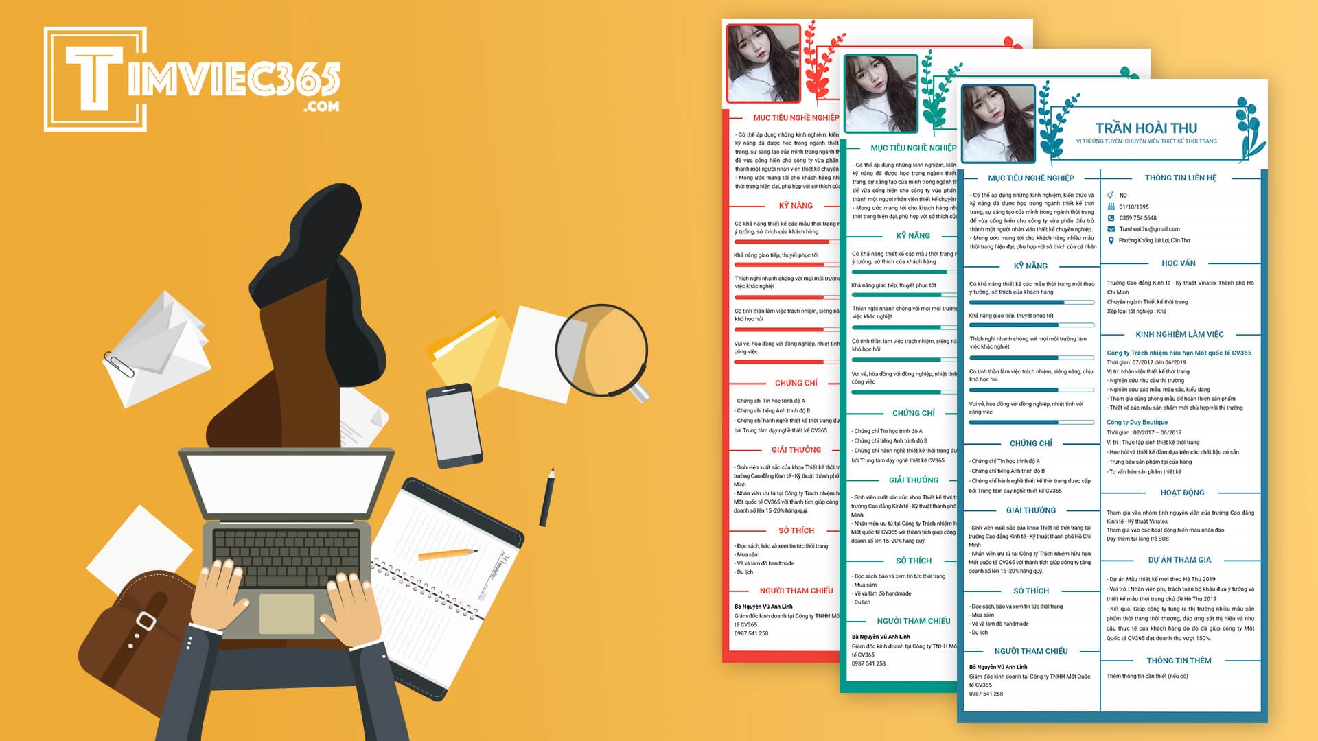 Các cách tạo CV xin việc trên điện thoại