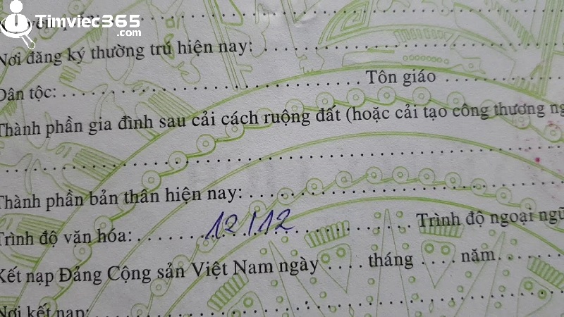 Chú về trình bày và chính tả 