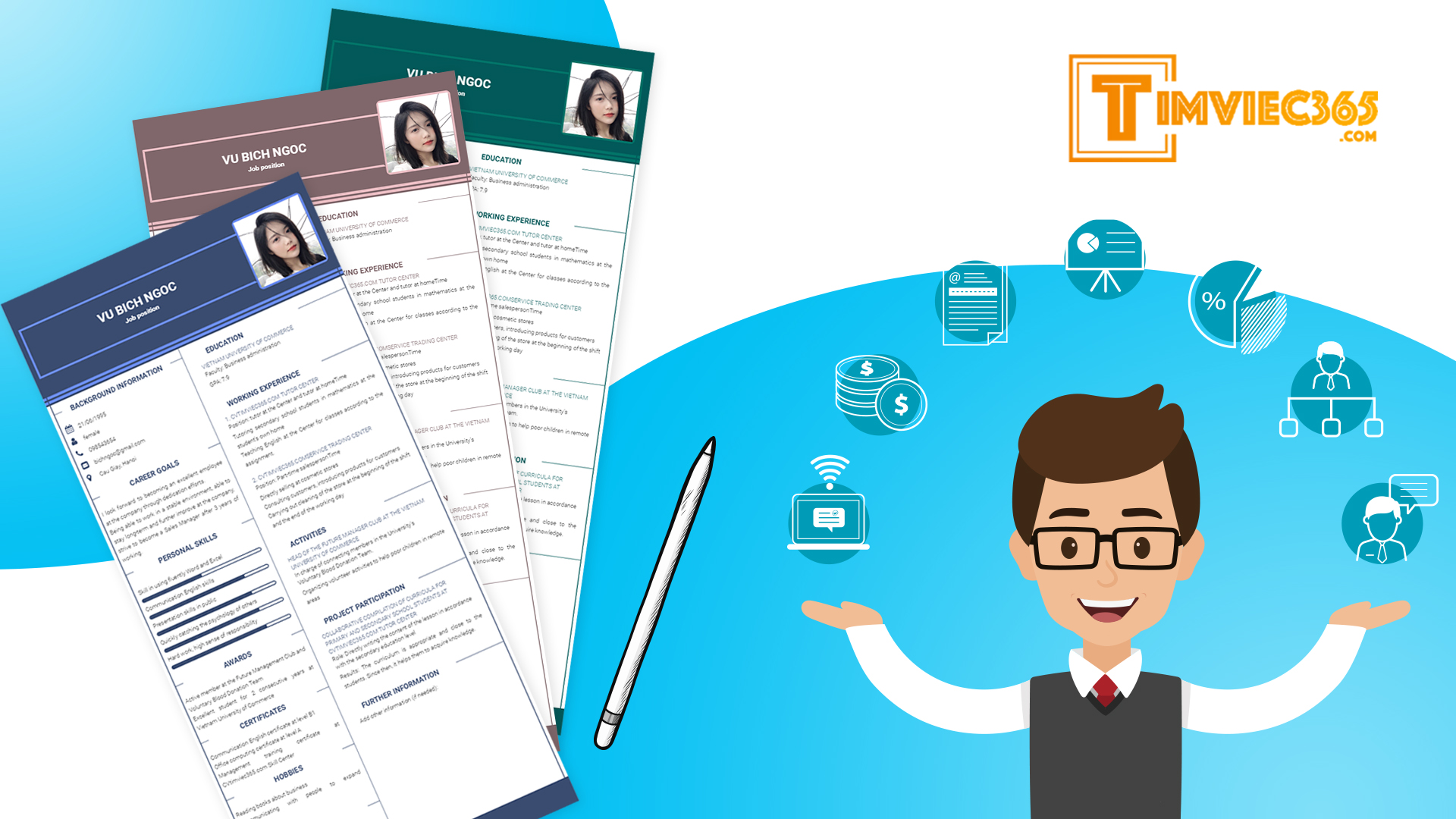 tiêu chí chọn người tham chiếu trong Cv là gì